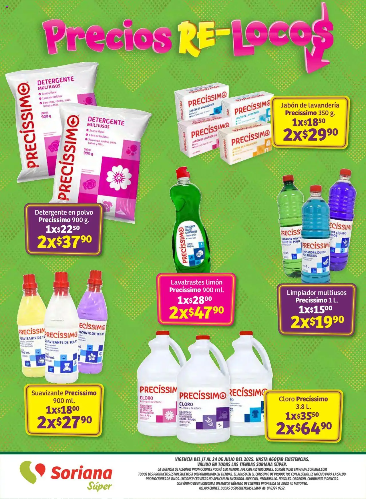 Soriana - Julio Regalado Súper Nacional - página 16- válido desde 17/07/2025