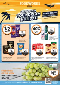 Foodworks catalogue preview - valid from 25/02/2026