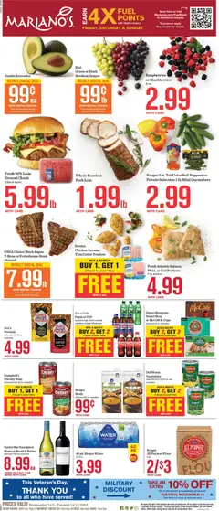 Preview Mariano's Black Friday valid from 11/05/2025