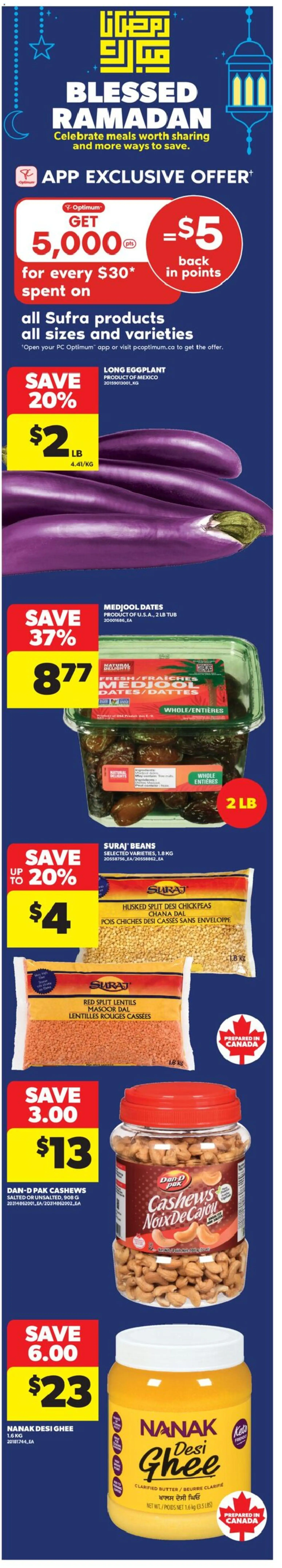 Real Canadian Superstore weekly flyer / circulaire - page 1- valid from Mar 12, 2026