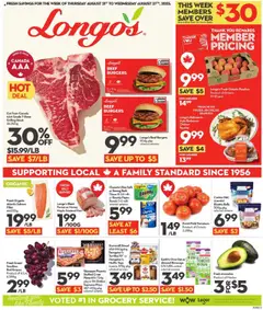 Preview Longo's weekly flyer / circulaire valid from Aug 21, 2025