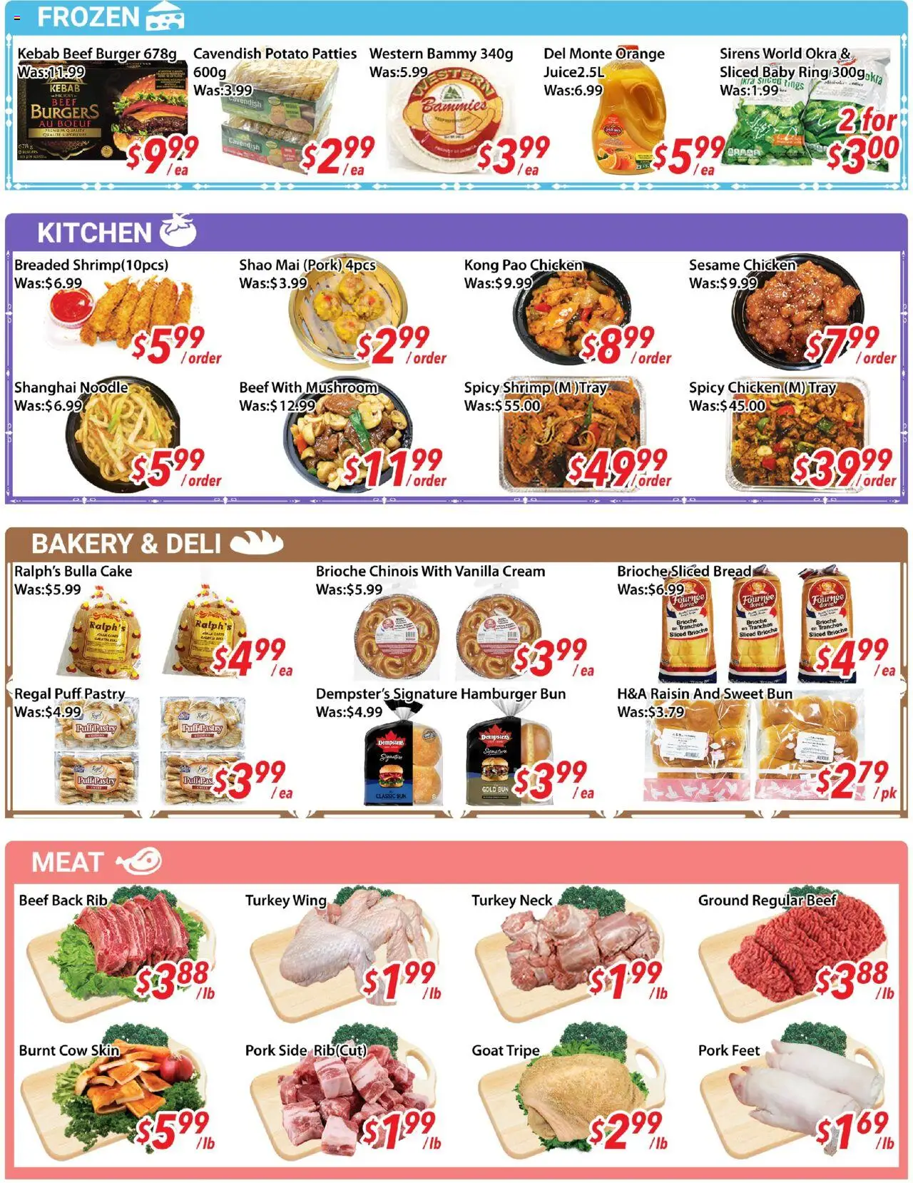 Ample Food Market weekly flyer / circulaire - page 4- valid from Jul 18, 2025