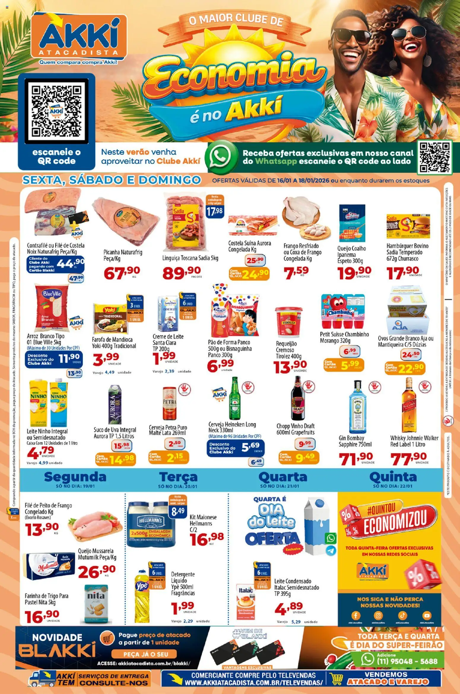 Akki Atacadista - Ofertas da semana - página 1- válido a partir de 16/01/2026
