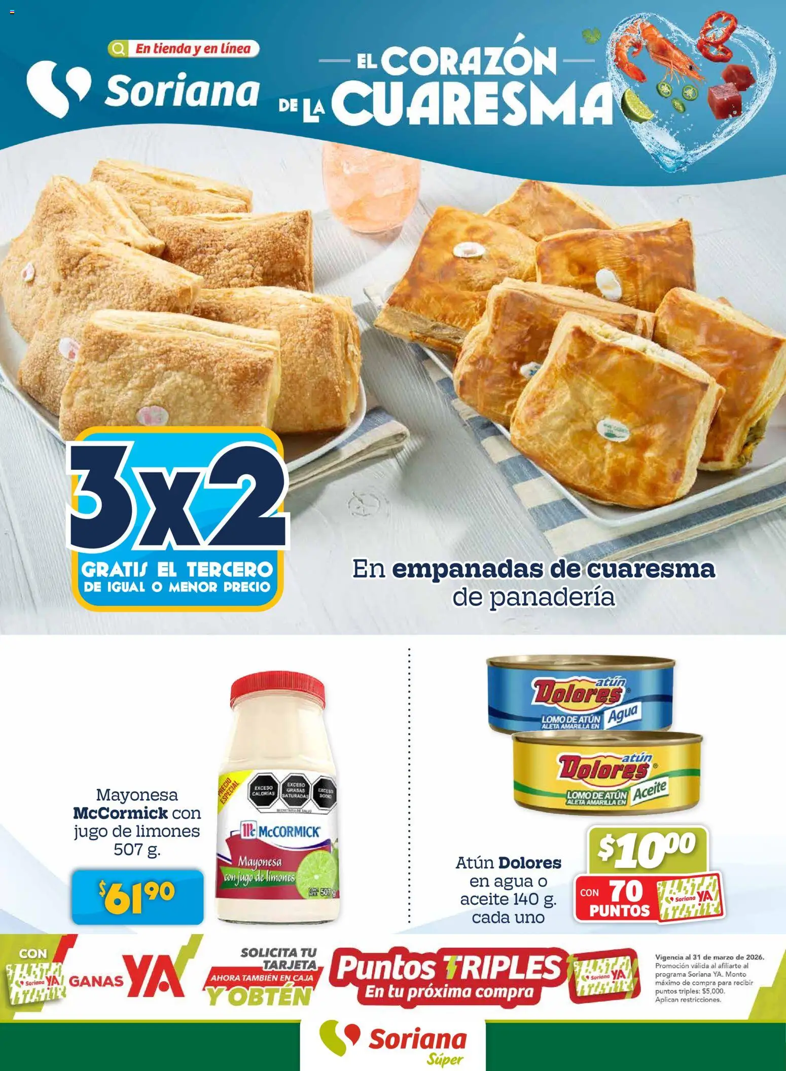 Soriana - Fin de Semana Súper: Chih, Delicias, Dur y Coah (excepto Saltillo) - página 1- válido desde 26/02/2026