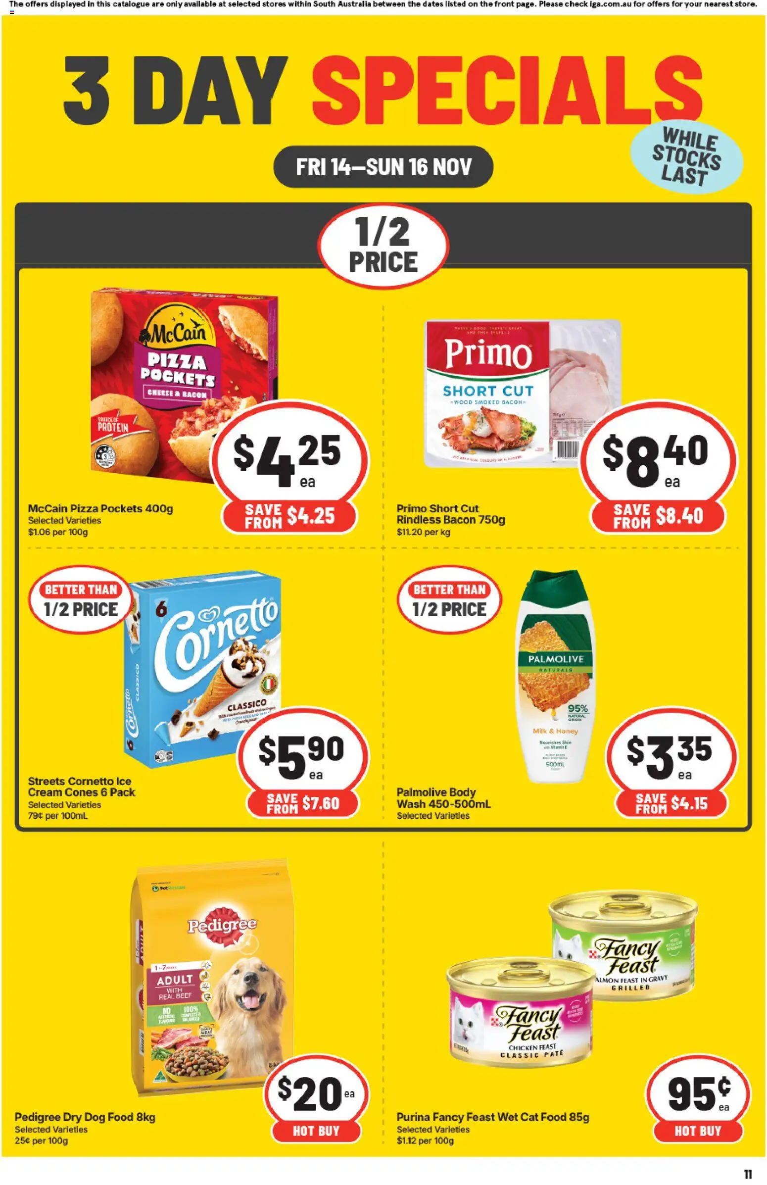 IGA 3 Day Specials SA - page 4- valid from 14/11/2025