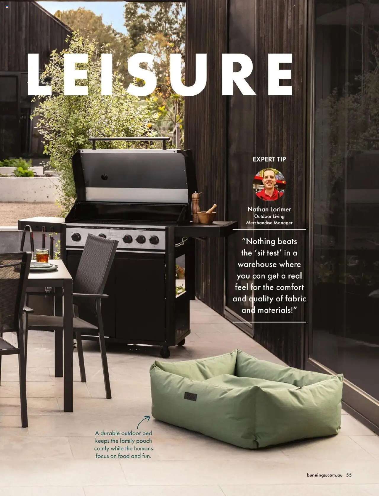 Bunnings Warehouse Outdoor Style Magazine 2025/26 - page 55- valid from 25/08/2025