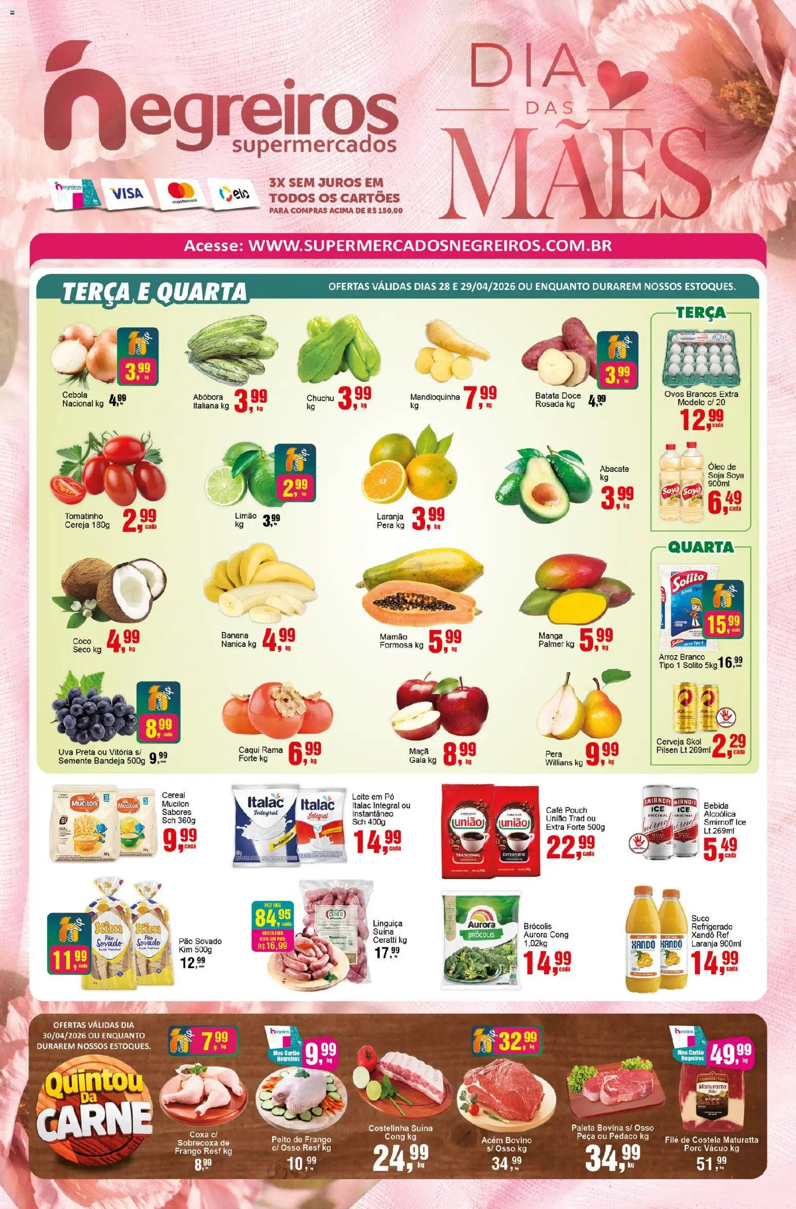 Negreiros - Ofertas da semana - página 1- válido a partir de 28/04/2026
