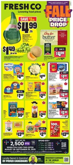 Preview FreshCo weekly flyer / circulaire valid from Sep 11, 2025