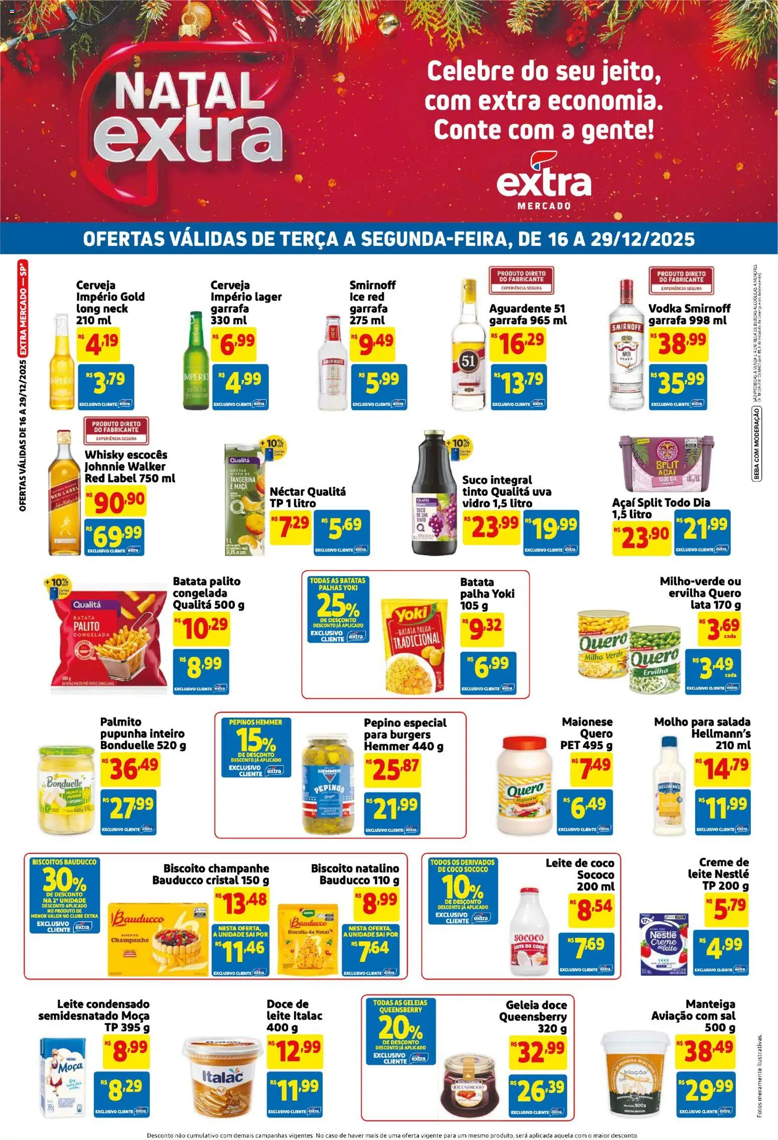 Extra - Ofertas de Mercado Quinzenal - página 1- válido a partir de 16/12/2025
