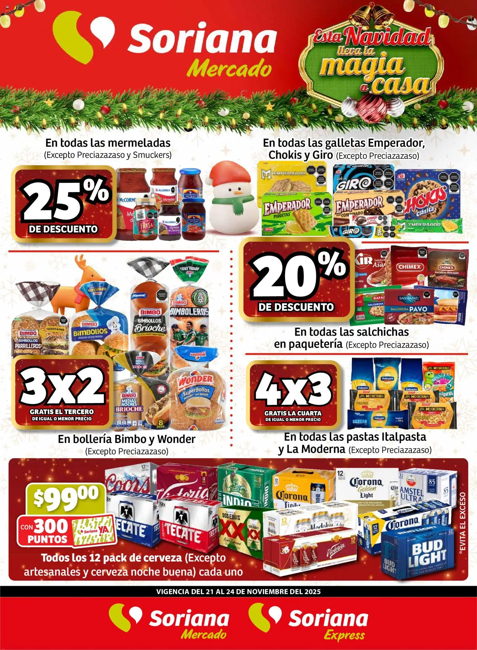 Soriana - Fin de Semana Mercado: Ver, Tab, Chis, Camp, Yuc y Q. Roo - página 1- válido desde 20/11/2025