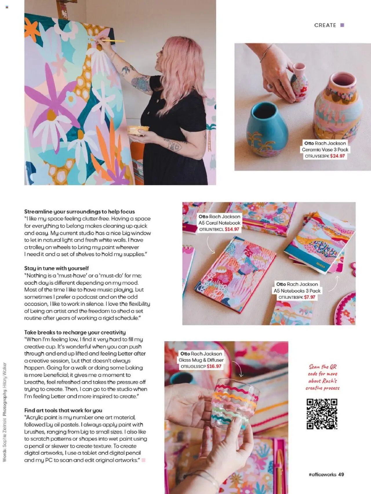 Officeworks Magazine - page 49- valid from 13/10/2025