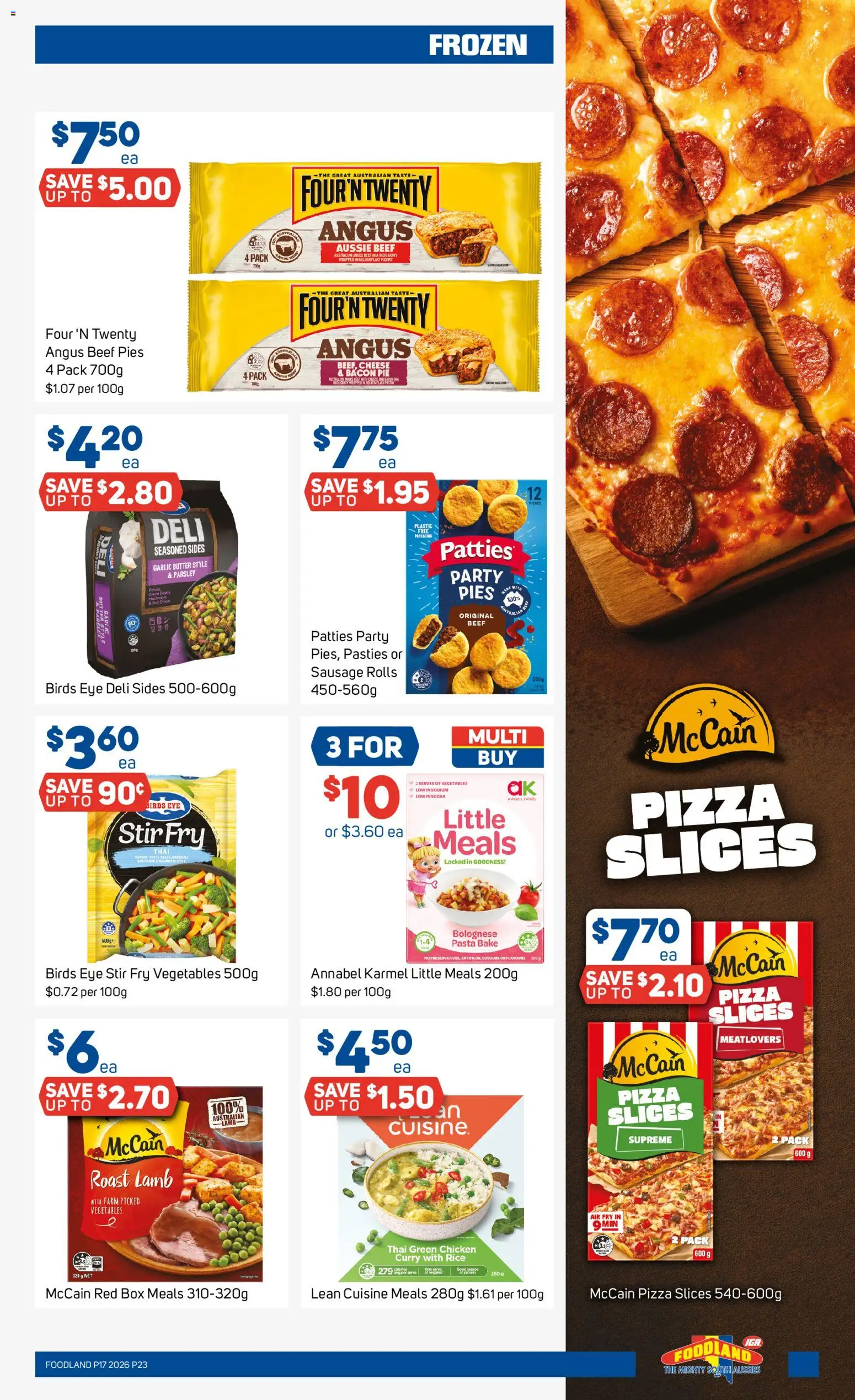 Foodland catalogue  - page 23- valid from 22/04/2026