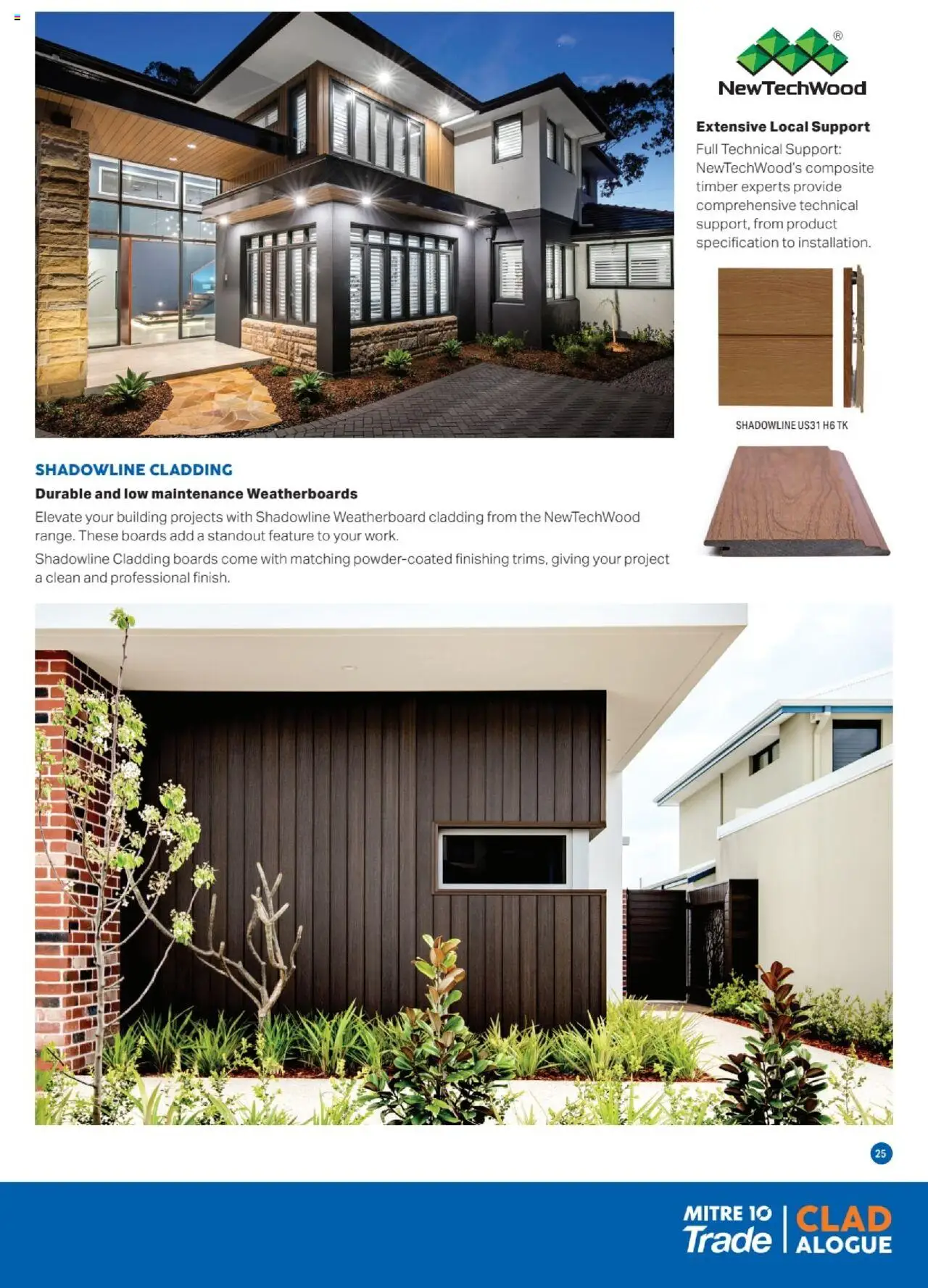 Mitre 10 - Cladalogue E-Selection Guide 2025 - page 25- valid from 27/06/2025