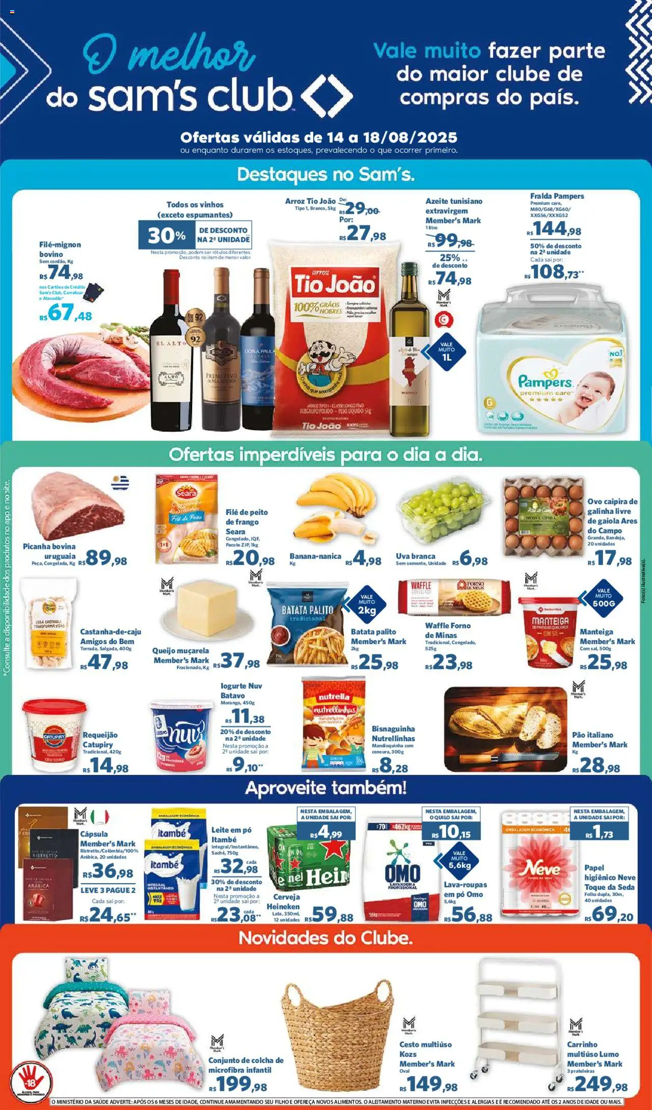 Sam's Club - Ofertas FDS - página 1- válido a partir de 14/08/2025
