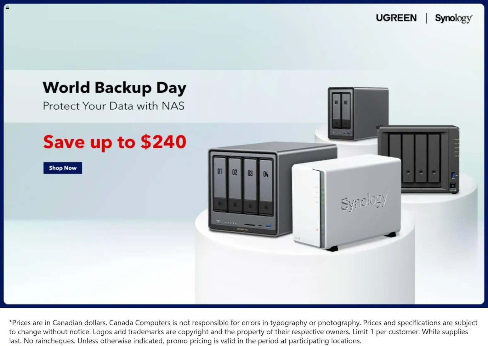 Canada Computers weekly flyer - page 1- valid from Mar 27, 2026