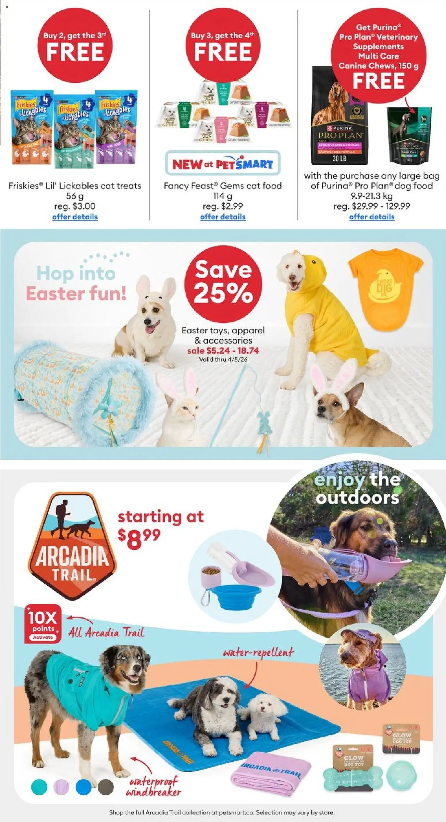 Petsmart weekly flyer / circulaire - page 2- valid from Mar 30, 2026