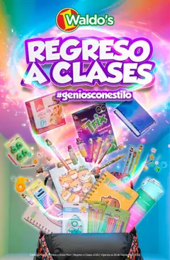 Waldo's - Catálogo Regresa a Clases con Estilo válido desde 15/08/2025