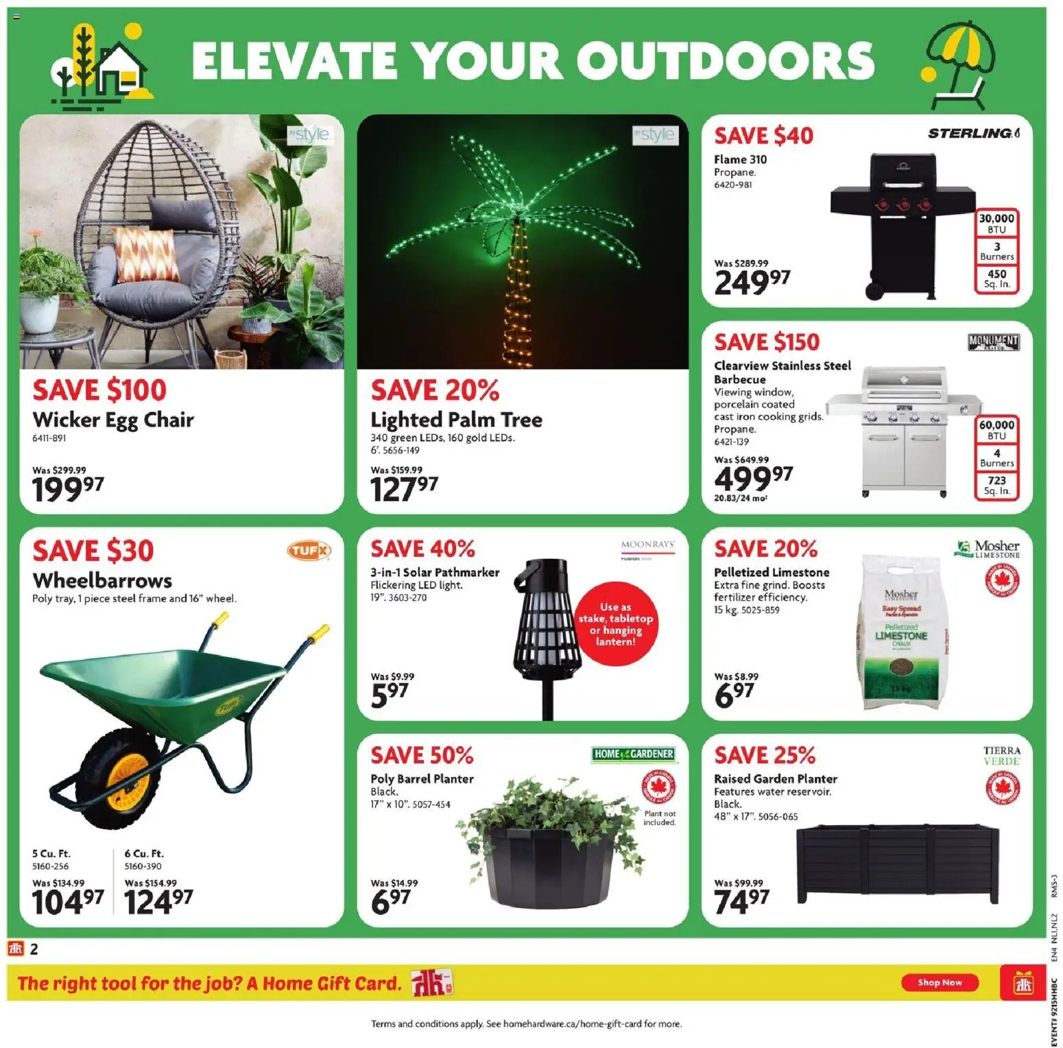 Home Hardware weekly flyer / circulaire - page 3- valid from Apr 9, 2026