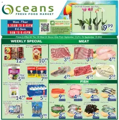 Preview Oceans weekly flyer / circulaire valid from Sep 12, 2025