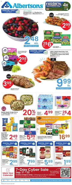 Preview Albertsons Weekly Ad valid from 09/10/2025