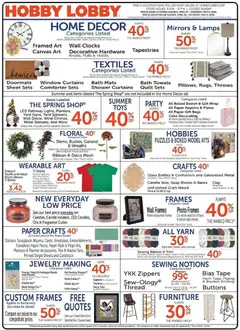 Preview Hobby Lobby Weekly Ad valid from 04/26/2026
