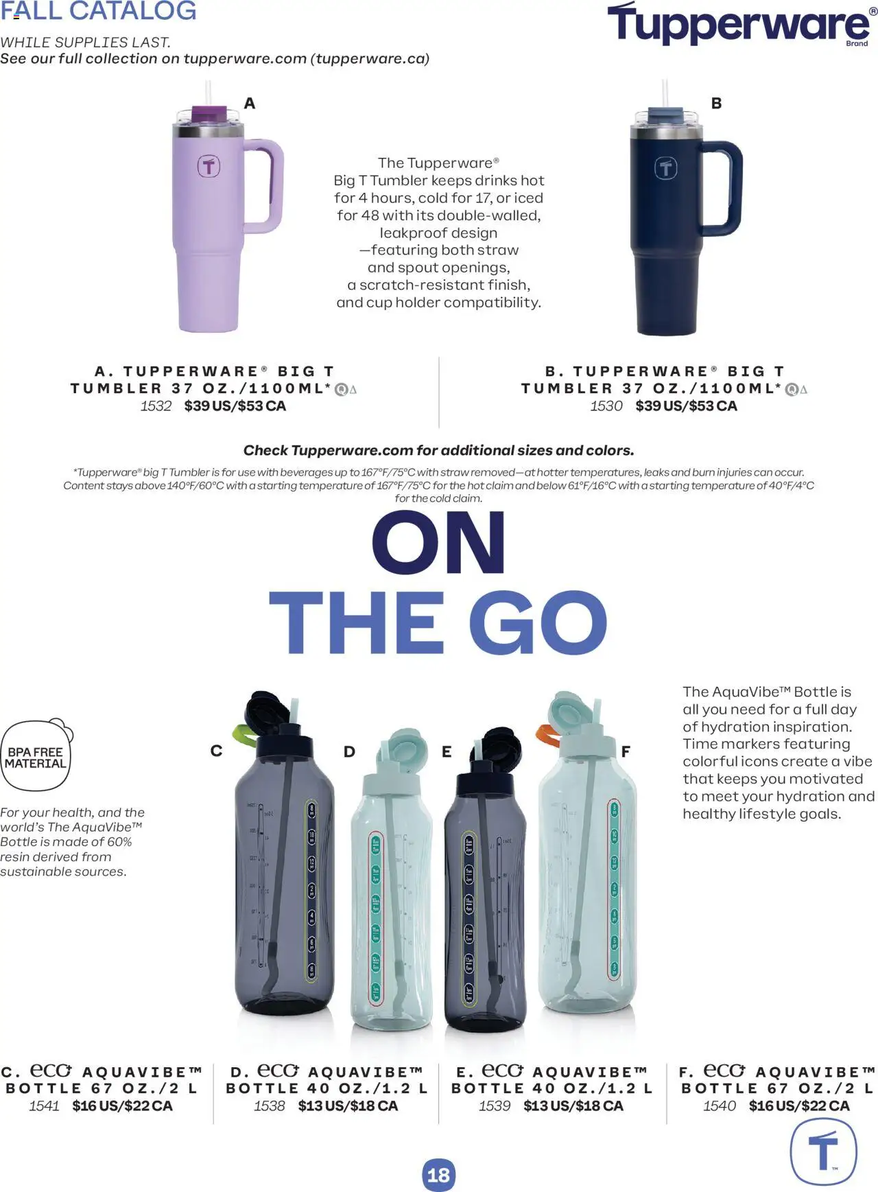 Tupperware - Fall 2025 Catalog - page 18- valid from Sep 1, 2025