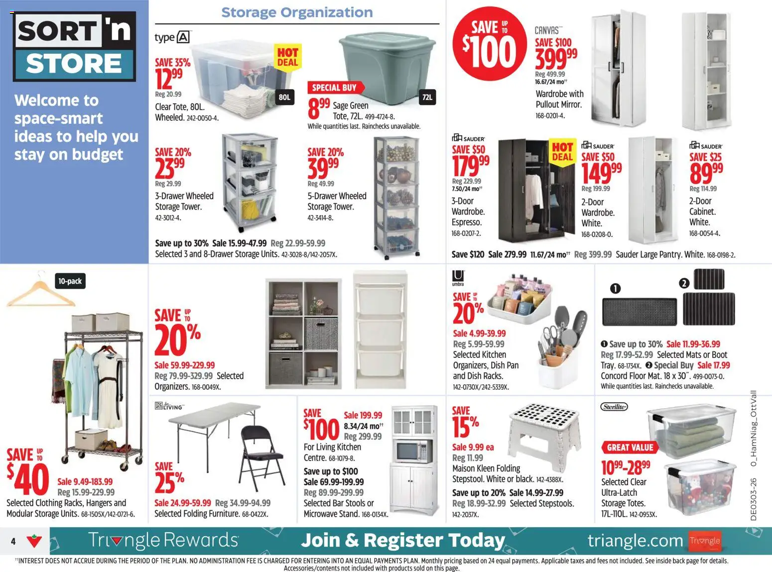 Canadian Tire weekly flyer - page 4- valid from Jan 15, 2026