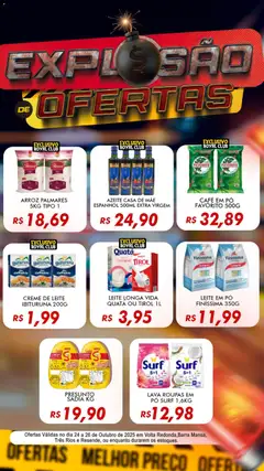 Pré-visualização Royal Supermercados - Ofertas Explosão  válida a partir de 24/10/2025