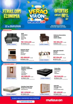 Pré-visualização Mateus - Ofertas Ofertas de Verão válida a partir de 22/01/2026