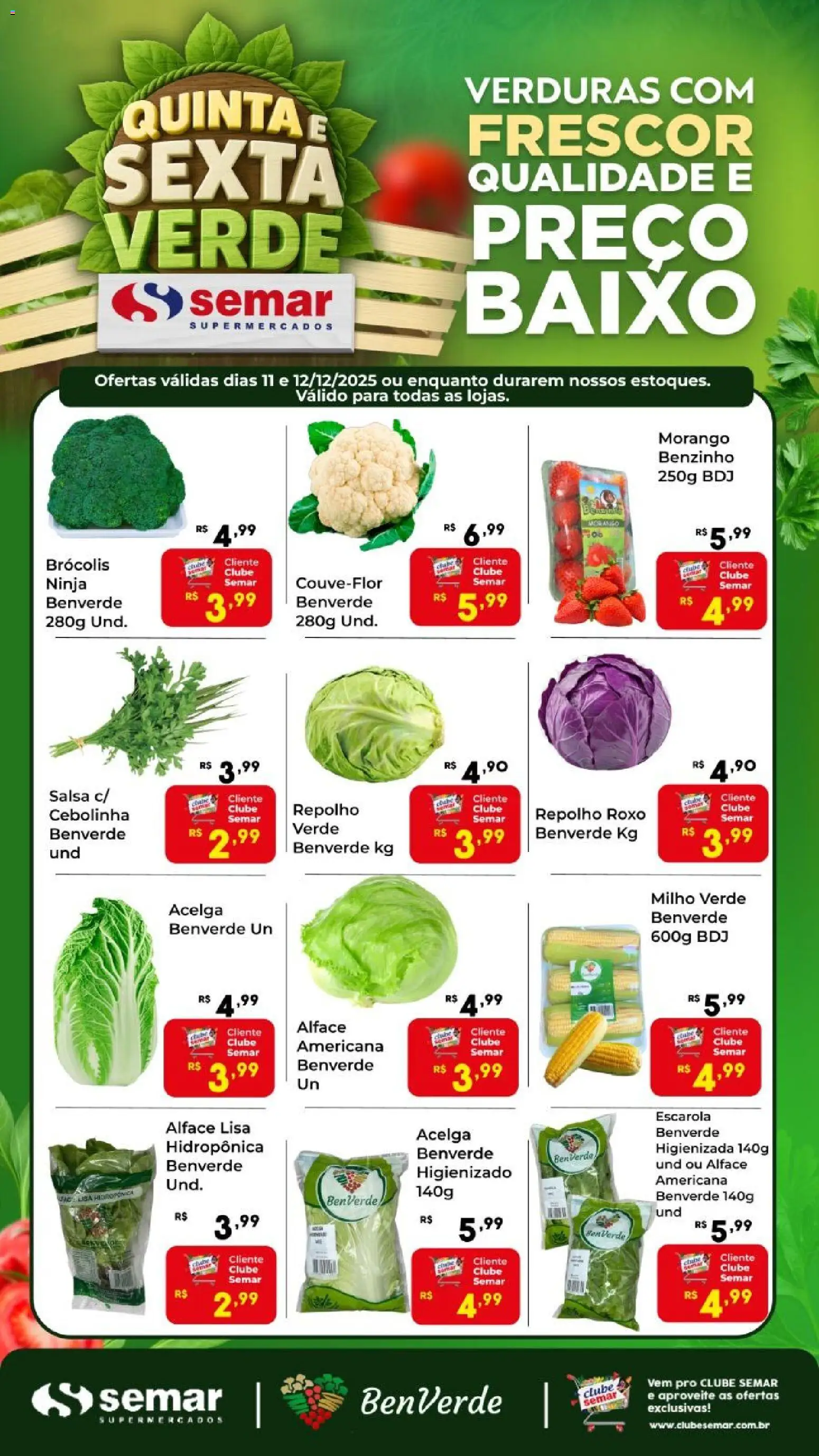 Semar Supermercado - Ofertas BenVerde - página 1- válido a partir de 11/12/2025
