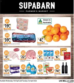 Supabarn catalogue preview - valid from 15/04/2026