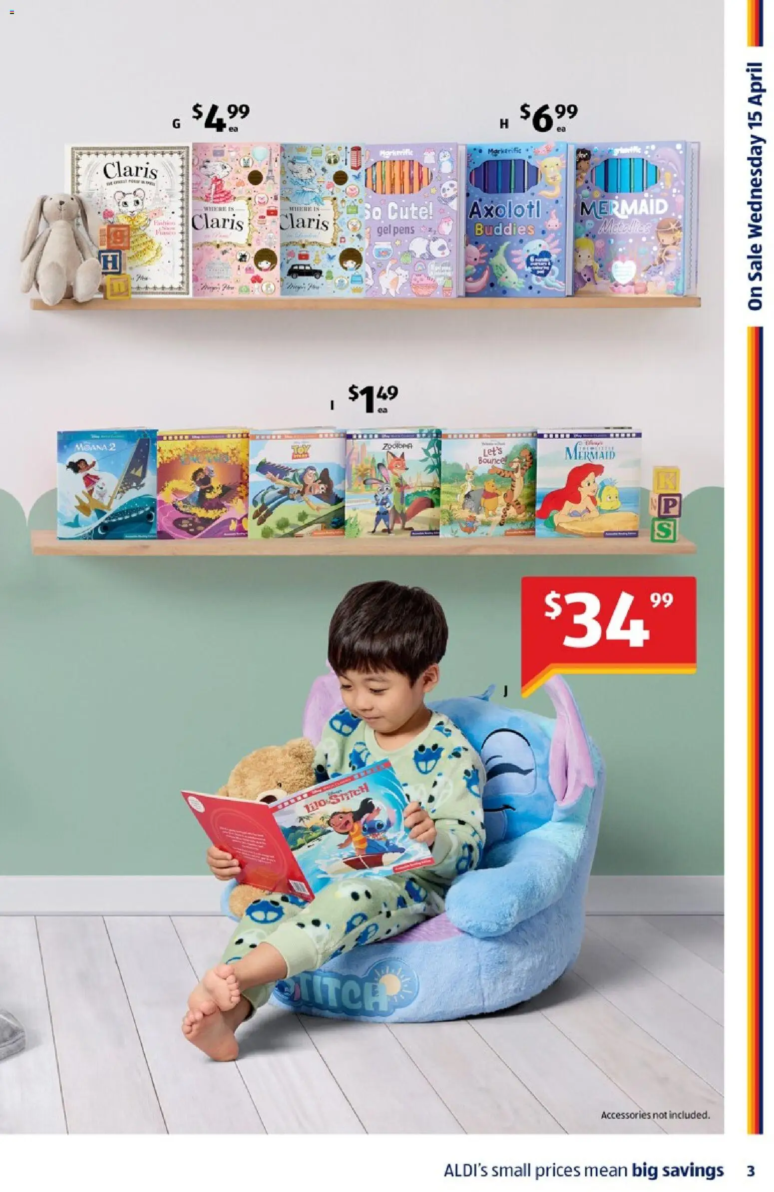 Aldi catalogue  - page 3- valid from 15/04/2026