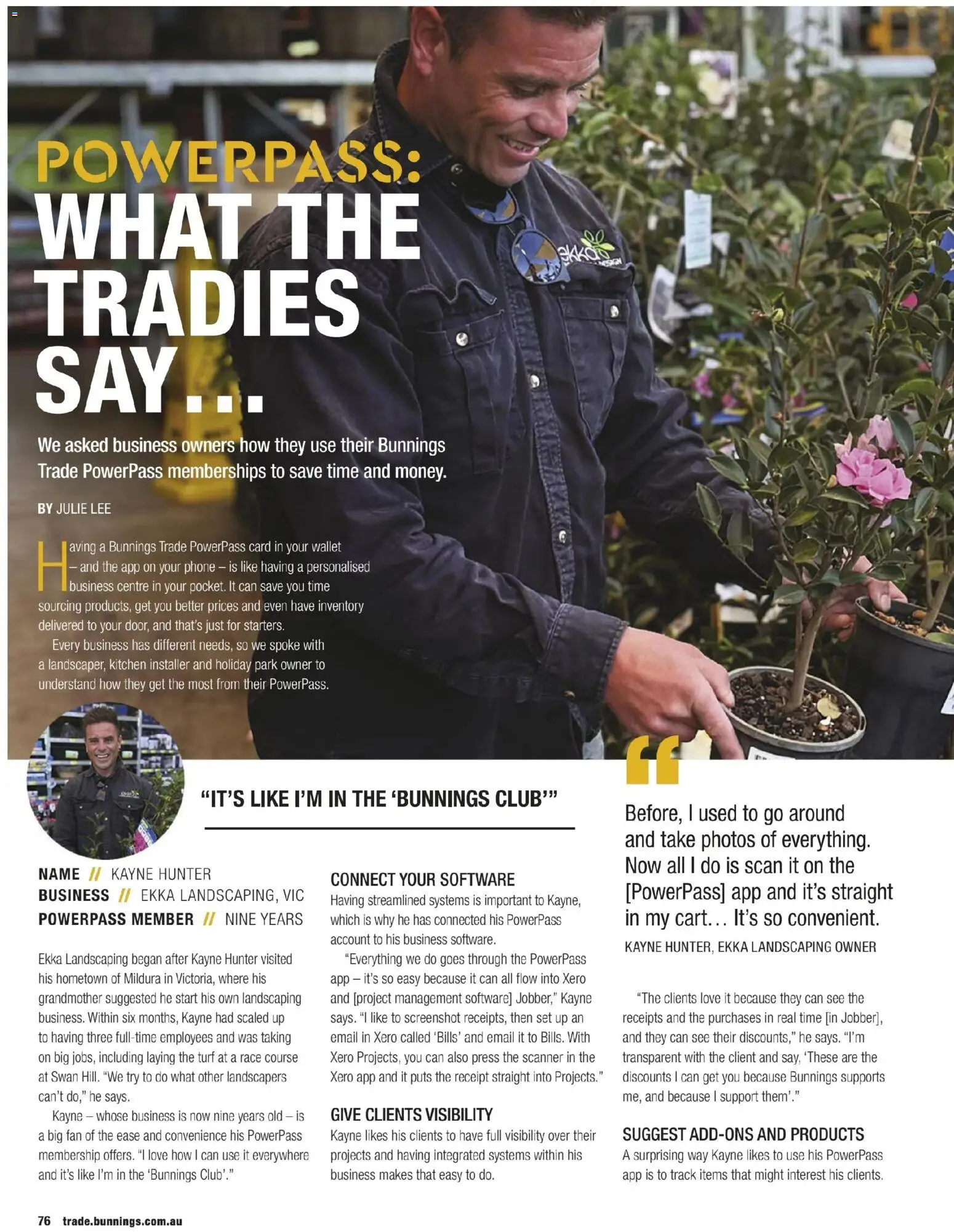 Bunnings Warehouse Trade Magazine November 2025 - page 76- valid from 01/11/2025
