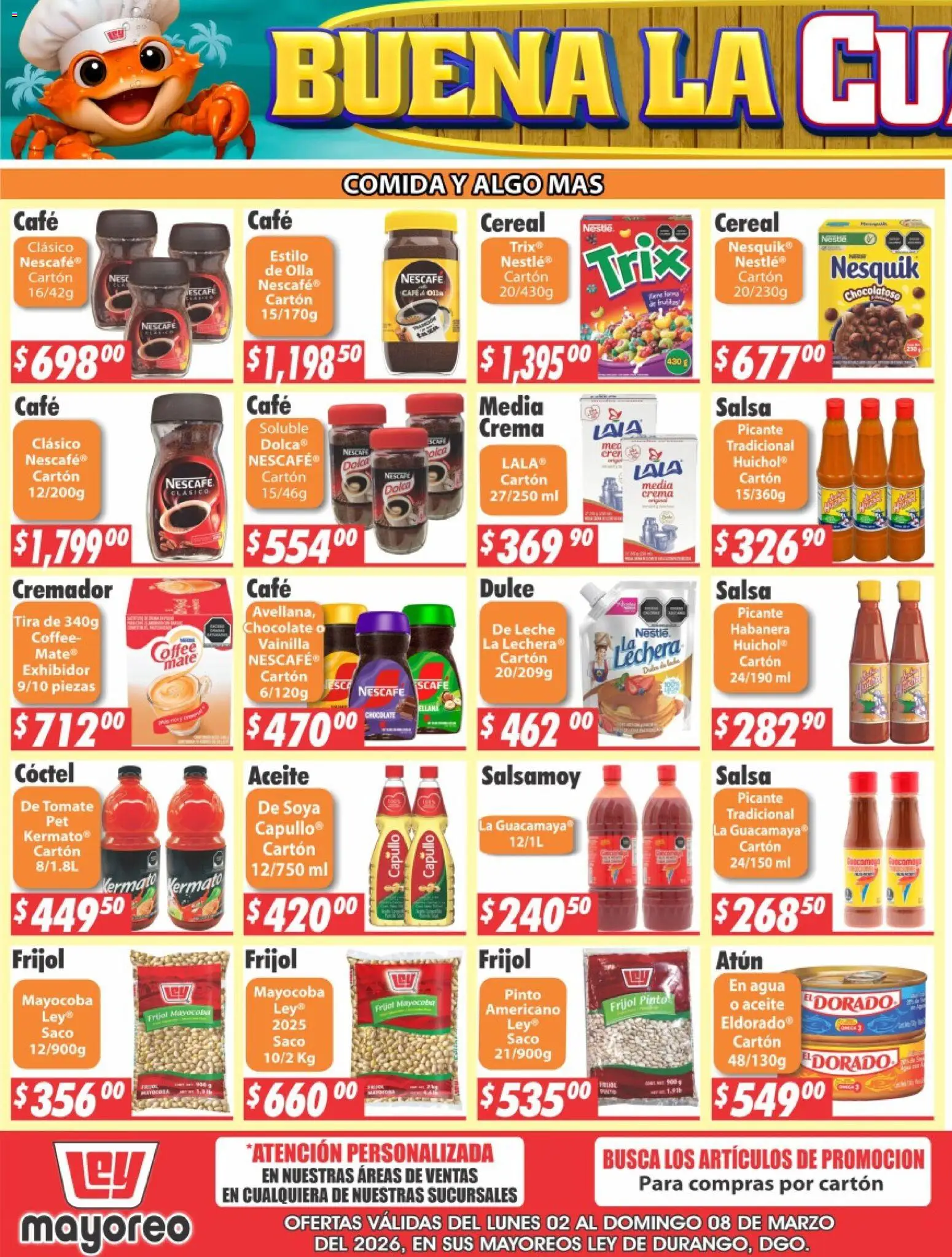 Casa Ley folleto - página 1- válido desde 02/03/2026