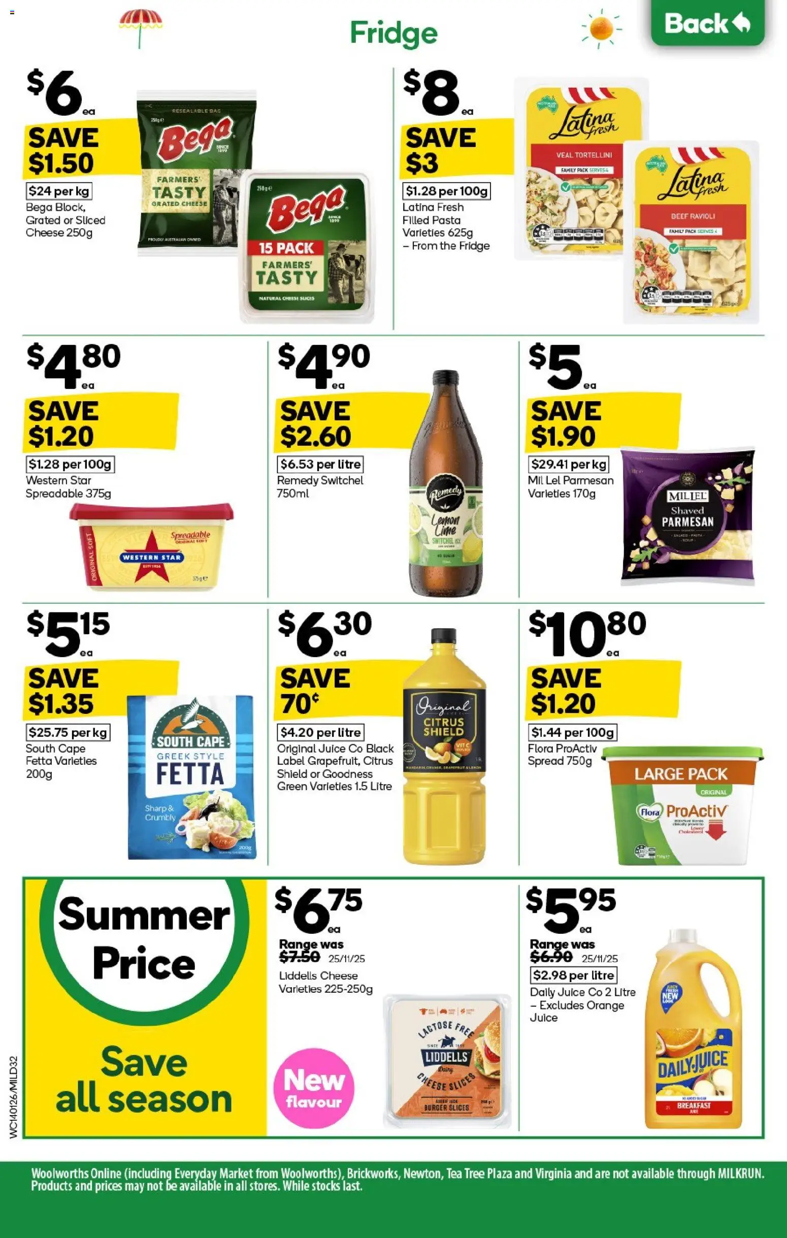 Weekly catalogue Woolworths MIL 14/01 - page 32- valid from 14/01/2026