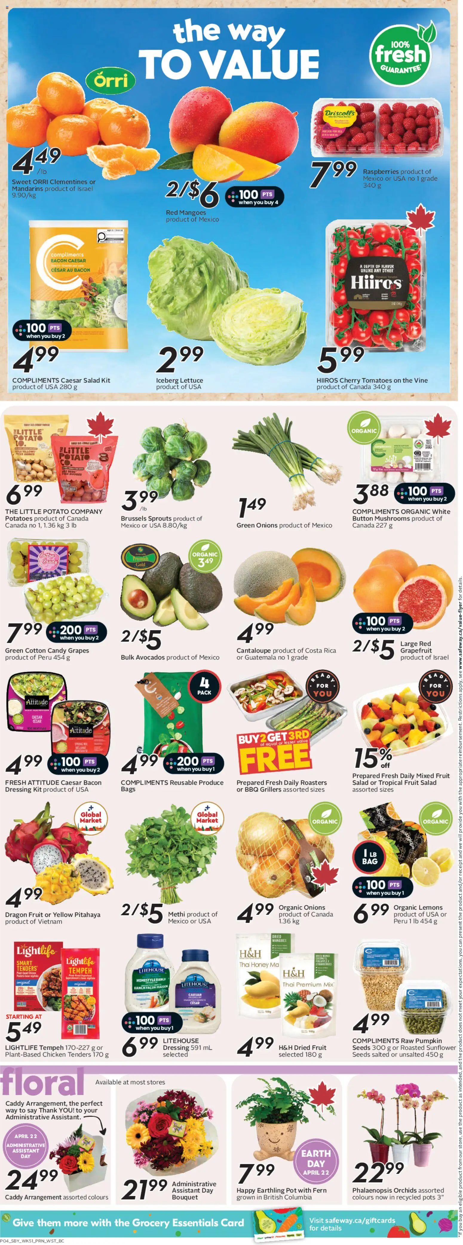 Safeway weekly flyer / circulaire - page 7- valid from Apr 16, 2026