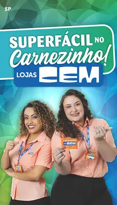 Pré-visualização Lojas Cem - Ofertas atuais válida a partir de 20/04/2026