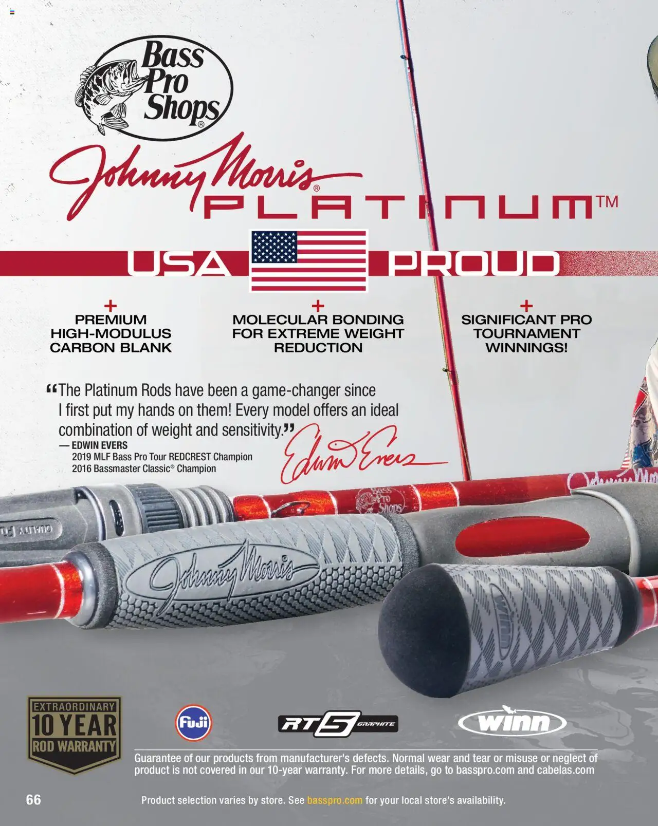 Cabela's Spring Fishing Master 25 - page 66- valid from 01/27/2025