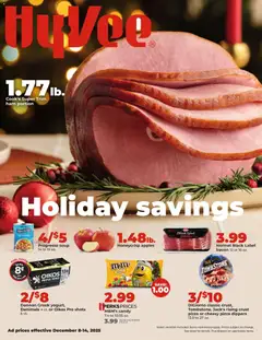 Preview HyVee Weekly Ad valid from 12/08/2025