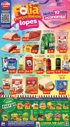 Pré-visualização Lopes Supermercados - Ofertas da semana válida a partir de 13/02/2026