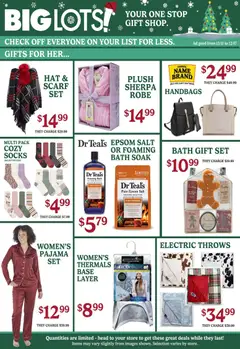 Preview Big Lots Weekly Ad valid from 12/11/2025