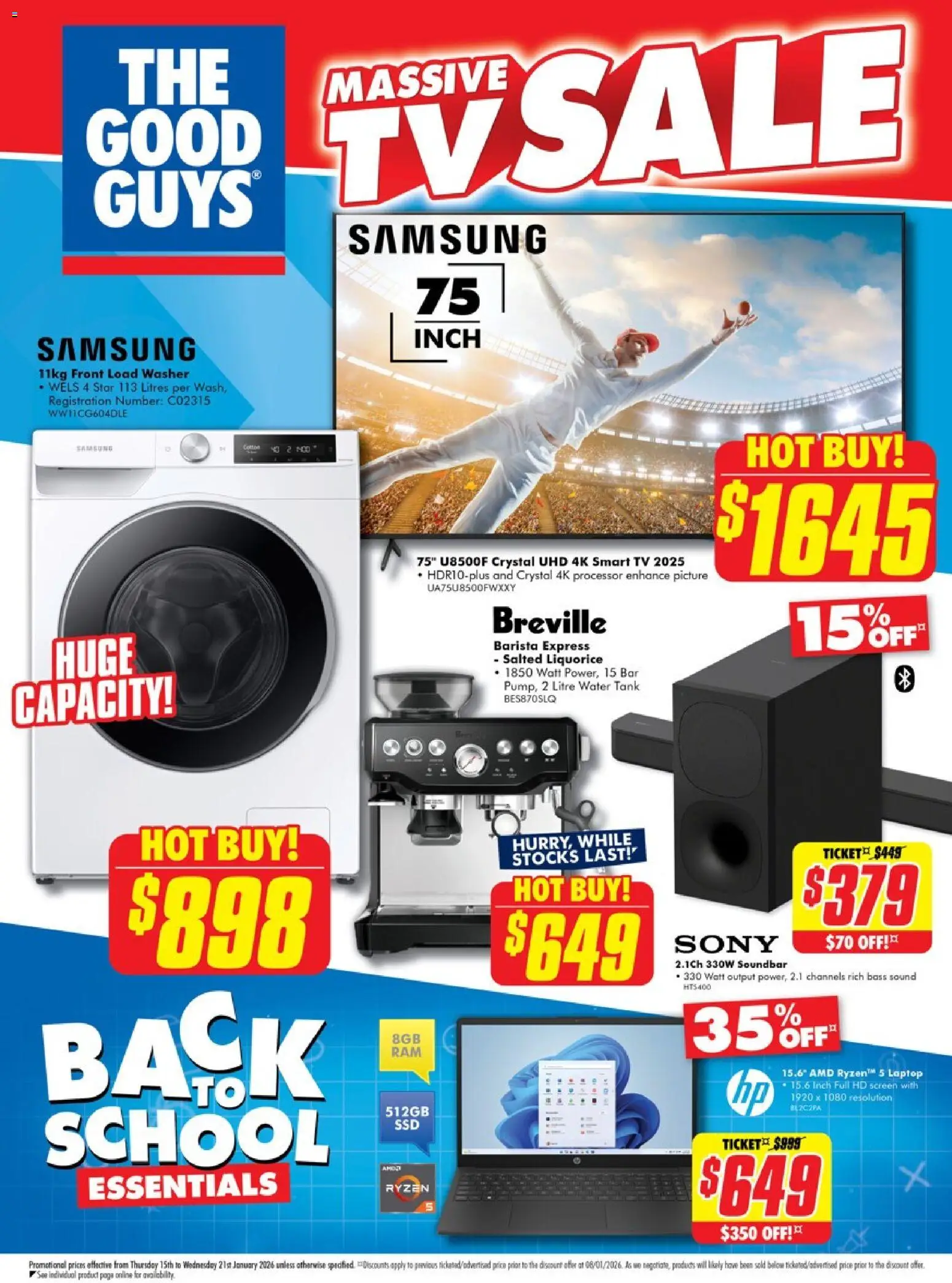 The Good Guys  Catalogue  - page 10- valid from 14/01/2026