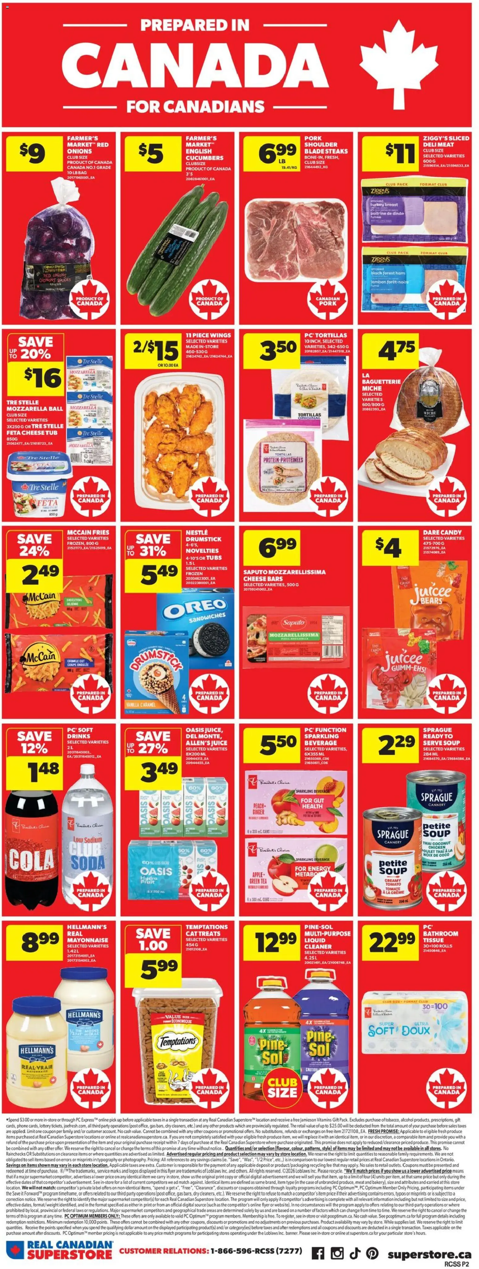 Real Canadian Superstore weekly flyer / circulaire - page 6- valid from Jan 15, 2026