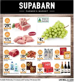 Supabarn catalogue preview - valid from 21/01/2026