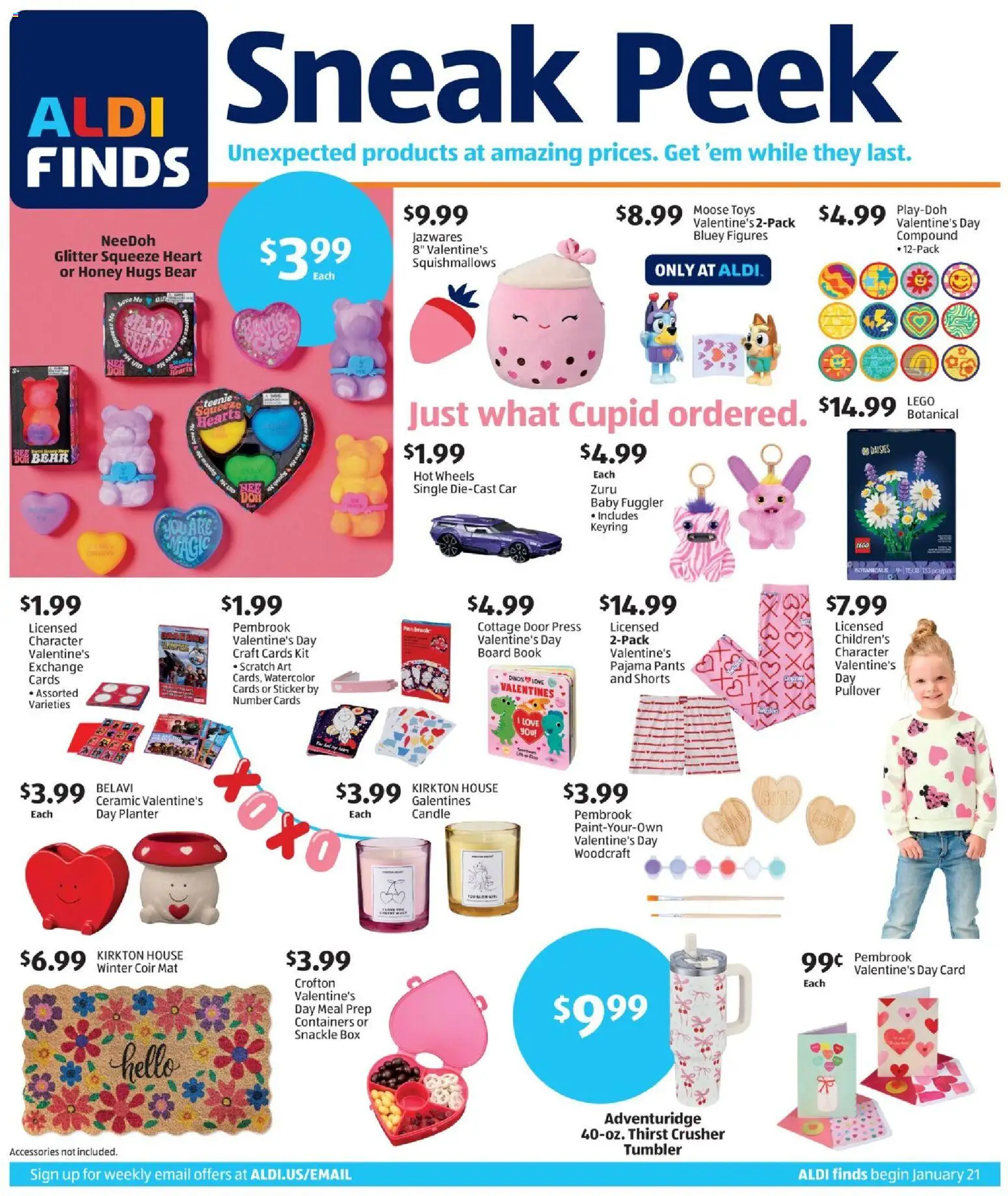 Aldi In Store Ad - page 1- valid from 01/21/2026