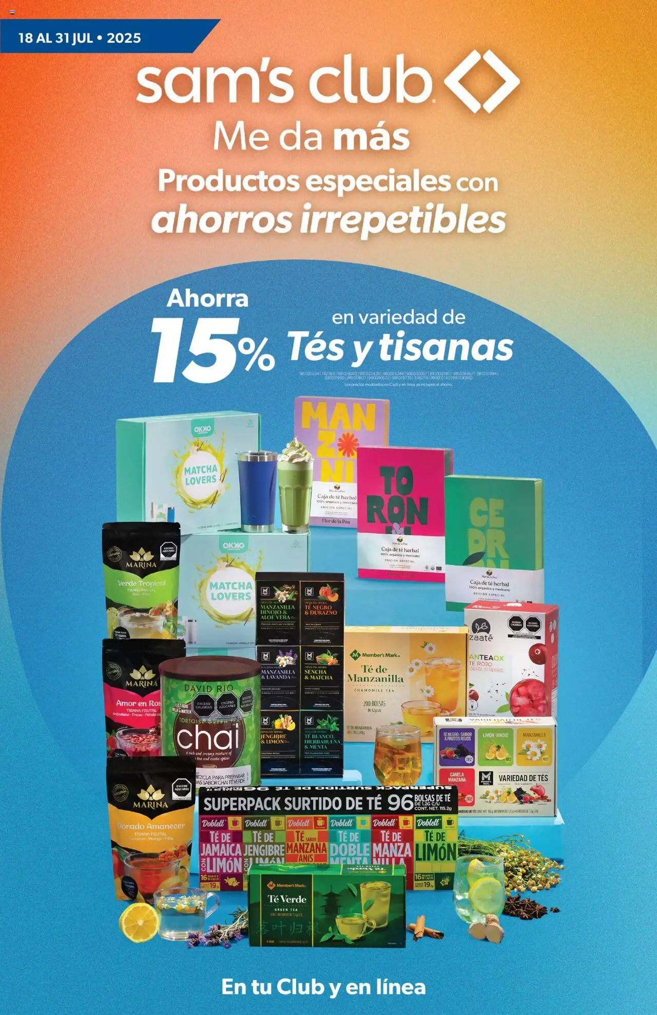 Sam's Club - Catálogo - página 1- válido desde 18/07/2025
