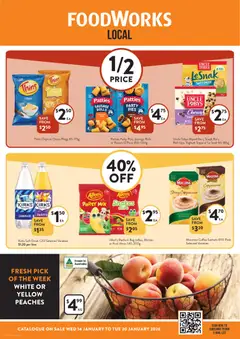 Foodworks catalogue preview - valid from 14/01/2026