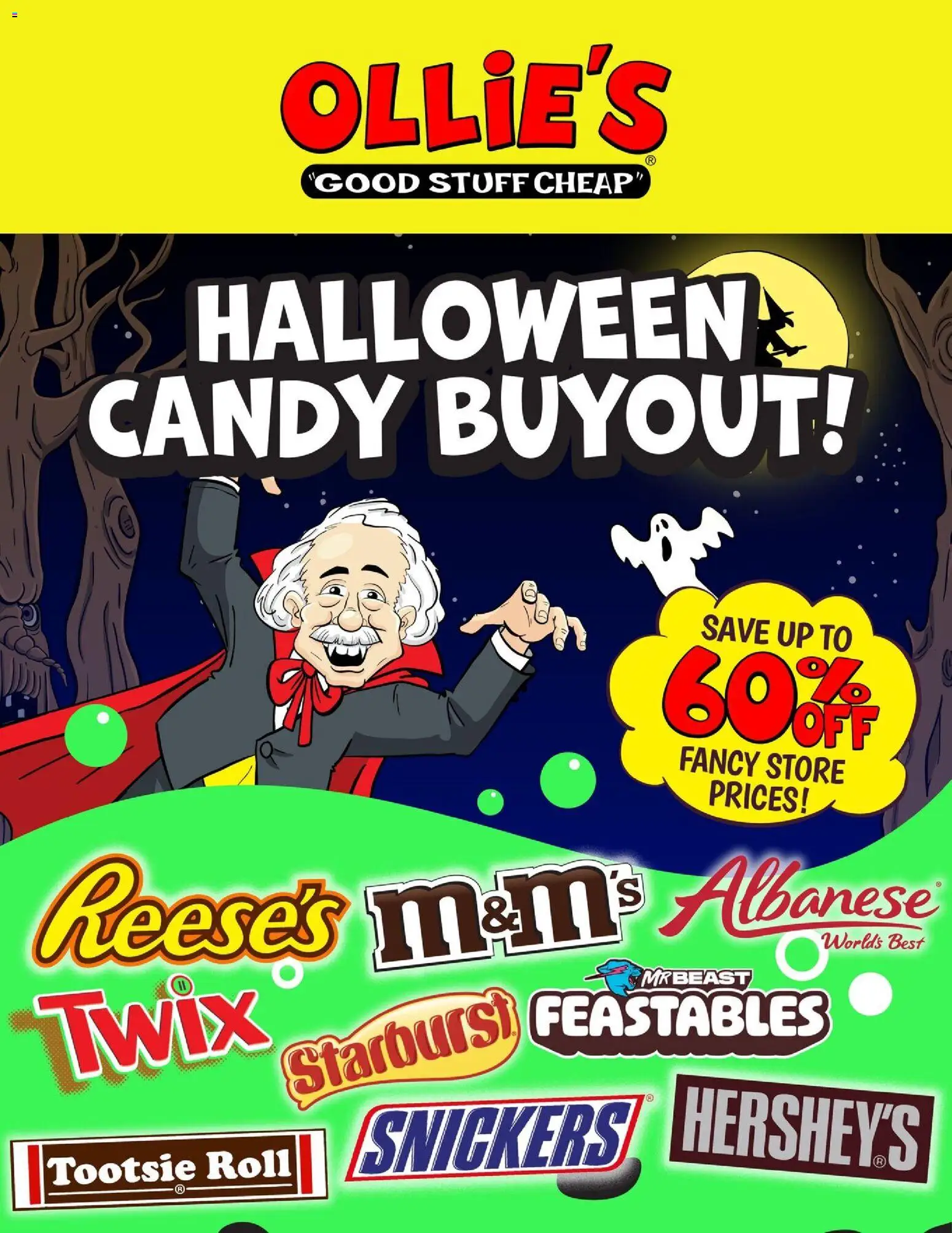 Ollie's Weekly Ad - page 1- valid from 10/28/2025