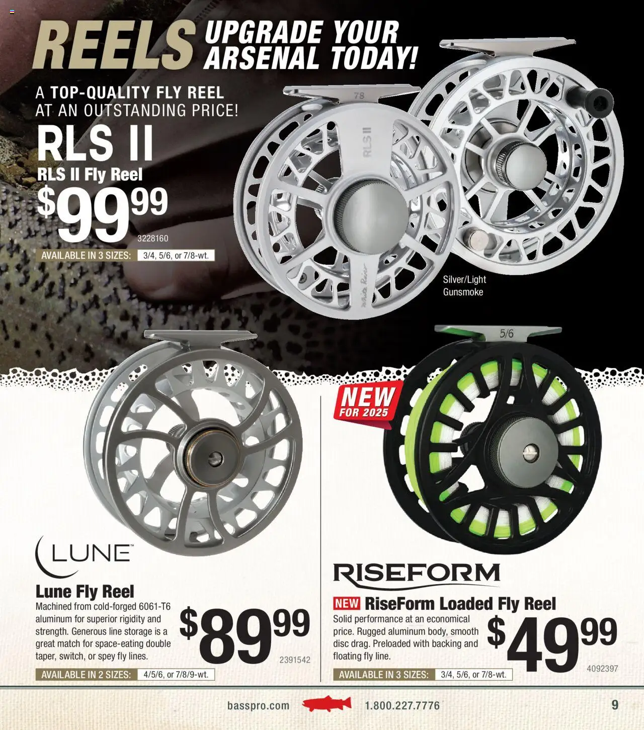 Cabela's Fly Fishing 25 - page 9- valid from 04/21/2025