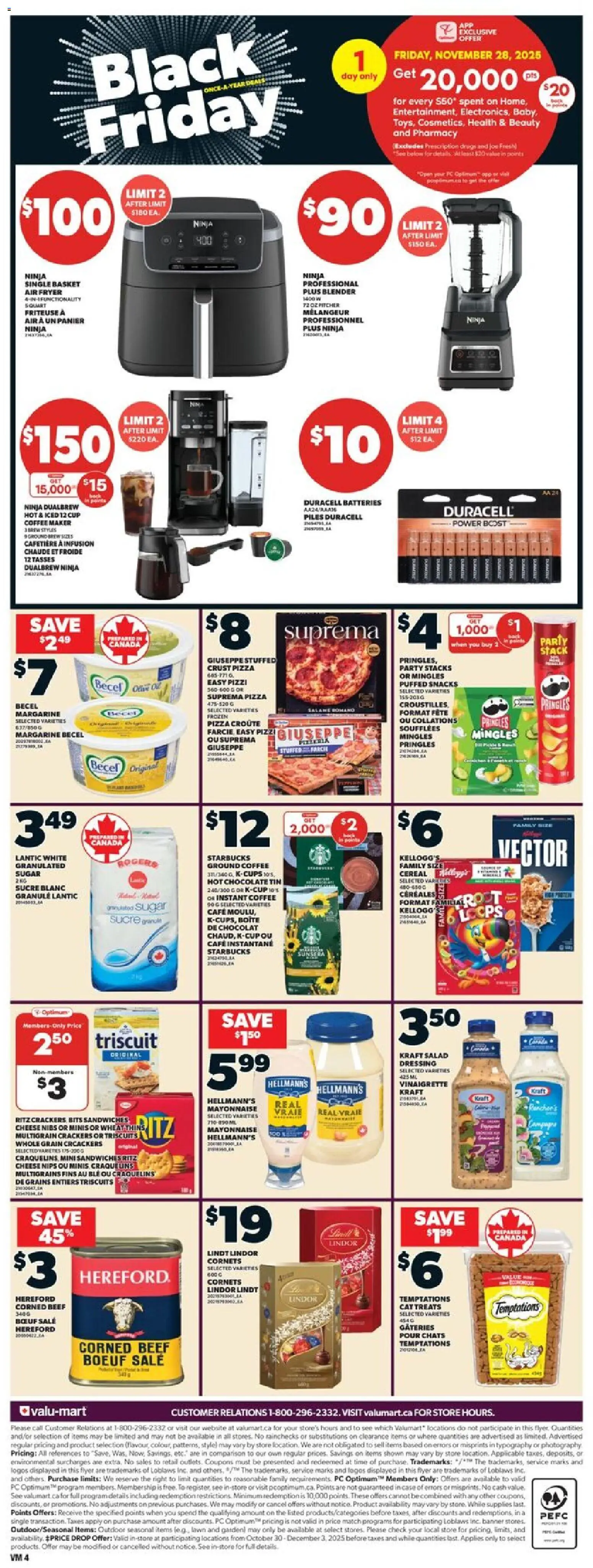 Valu Mart Black Friday Flyer - page 4- valid from Nov 27, 2025